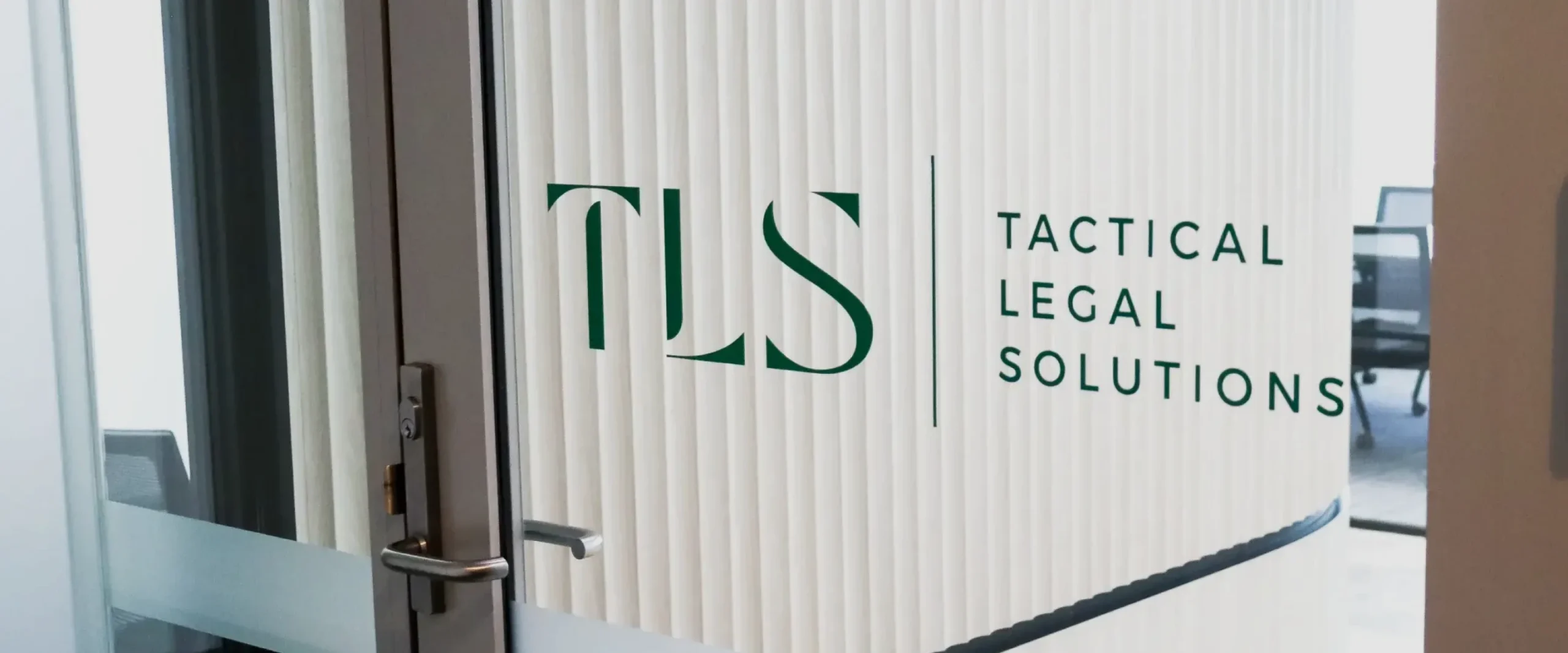 Tactical Legal Solutions signage